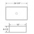 Ruvati 24 x 16 inch Bathroom Vessel Sink White Rectangular Above Counter Porcelain Ceramic - RVB2416