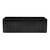 Ruvati 30 x 20 inch Fireclay Reversible Farmhouse Apron-Front Kitchen Sink Single Bowl - Glossy Black - RVL2100BK