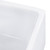 Ruvati 30-inch Fireclay Farmhouse Offset Drain Kitchen Sink Single Bowl White - Left Drain - RVL2018WL