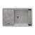 Ruvati 33-inch Matte Gray Granite Farmhouse Workstation Apron-front Composite Kitchen Sink - RVG1533GR