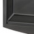 Ruvati 36-inch Gunmetal Black Workstation Apron-Front Stainless Steel Kitchen Sink - RVH9308BL