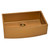 Ruvati 36-inch Apron-Front Farmhouse Kitchen Sink - Copper Tone Matte Bronze Stainless Steel Single Bowl - RVH9880CP