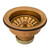 Ruvati 36-inch Apron-Front Farmhouse Kitchen Sink - Copper Tone Matte Bronze Stainless Steel Single Bowl - RVH9880CP