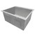 Ruvati Topmount Laundry 22" x 22" x 12" Deep Utility Sink 16 Gauge Stainless Steel - RVU6022