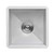 Ruvati 15 x 15 inch Undermount 16 Gauge Zero Radius Bar Prep Square Kitchen Sink Single Bowl - RVH7115