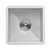 Ruvati 15 x 15 inch Undermount 16 Gauge Zero Radius Bar Prep Square Kitchen Sink Single Bowl - RVH7115
