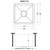 Ruvati 15 x 15 inch Undermount 16 Gauge Zero Radius Bar Prep Square Kitchen Sink Single Bowl - RVH7115