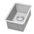Ruvati 16 x 18 inch Undermount Bar Prep Kitchen Sink 16 Gauge Rounded Corners Stainless Steel Single Bowl - RVH7116