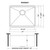 Ruvati 21" Workstation Bar Prep Sink Undermount 16 Gauge Ledge Stainless Steel Single Bowl - RVH8307