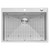 Ruvati 28-inch Drop-in Topmount 16 Gauge Stainless Steel Rounded Corners Kitchen Sink Single Bowl - RVH8008