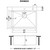 Ruvati 25 x 22 inch Workstation Drop-in Topmount 16 Gauge Stainless Steel Rounded Corners Ledge Kitchen Sink Single Bowl - RVH8023