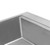 Ruvati 30 x 22 inch Workstation Drop-in Tight Radius Topmount 16 Gauge Ledge Stainless Steel Kitchen Sink Single Bowl - RVH8030