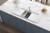 Ruvati 34 inch epiGranite Topmount Workstation Ledge Granite Composite Kitchen Sink - Silver Gray - RVG1350GR