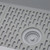 Ruvati 33-inch Undermount Workstation Granite Composite Kitchen Sink Silver Gray - RVG2302GR