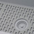Ruvati 33-inch Undermount Workstation Granite Composite Kitchen Sink Silver Gray - RVG2302GR