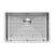 Ruvati 27-inch Undermount 16 Gauge Stainless Steel Kitchen Sink Rounded Corners Single Bowl - RVH7127