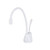 Insinkerator F-GN-1100-W Indulge Contemporary Instant Hot Water Dispenser, White - 44251A