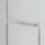 Craft + Main LKST6055-OB-SV Lakeside Framed Tub Door 60" W x 55" H with Obscure Glass - Silver