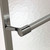 Craft + Main TDSS6070-CL-BN Tides Framed Sliding Shower Tub Door 60" W x 70" H with Clear Glass - Brushed Nickel Trim