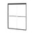 Foremost CVSS4872-CL-MB Cove 6MM Frameless Sliding Shower Door 48" W x 72" H with Clear Glass - Matte Black