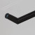 Craft + Main CVST6060-CL-MB Cove Frameless Sliding Shower Door 60" W x 60" H with Clear Glass - Matte Black Trim