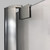 Foremost CVSW3565-CL-BN Cove Frameless Pivot Swing Shower Door 34.5" W x 65" H with Clear Glass - Brushed Nickel