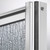 Foremost TDSW2565-OB-SV Tides Framed Pivot Swing Shower Door 25" W x 65" H with Obscure Glass - Silver