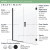 Craft + Main MRHG4874-CL-MB Marina Hinge Shower Door & Inline Panel 48" W x 74" H with Clear Glass - Matte Black Trim