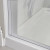 Craft + Main MRHG6074-CL-SV Marina Hinge Shower Door & Inline Panel 60" W x 74" H with Clear Glass - Silver Trim