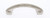 JVJ Polished Nickel 3" C/C English Rope Door Pull - 60116