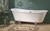 Cheviot 2122-WW-CH WINCHESTER Cast Iron Bathtub - 68" x 28" x 27" w/ Chrome Feet