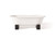 Cheviot 2128-WW-6-DB REGAL Cast Iron Freestanding Bathtub with Wooden Base and Faucet Holes - 61" x 31" x 24"