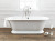 Cheviot 2162-WC-7 SANDRINGHAM Cast Iron Free-Standing Bathtub with Faucet Holes - 70.125" x 31.5" x 23" - Custom Color of Choice
