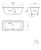 Cheviot 2173-WC-AB SPENCER Cast Iron Bathtub  w/ Antique Bronze Feet, 66.875" x 31.875" x 27" - Custom Color of Choice