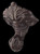Cheviot 2175-WW-AB REGAL Cast Iron Bathtub with Continuous Rolled Rim - 70" x 31" x 26" w/ Antique Bronze Feet