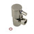 Kingston Brass CD43308DL Concord 1/2"IPS x 3/8"O.D. Anti-Seize Deluxe Quarter Turn Ceramic Hardisc Cartridge Angle Stop, Brushed Nickel