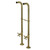 Kingston Brass CC266S3AX Freestanding Supply Line Package, Antique Brass