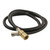 Kingston Brass KSSLSPR7K Nyloom 60" Kitchen Faucet Spray Hose, Matte Black/Brushed Brass