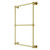 Kingston Brass DTM32243PB Palatine 24-Inch x 32-Inch Wall Mount Towel Rack, Polished Brass