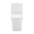 Swiss Madison SM-1T106 Concorde One-Piece Square Toilet Dual-Flush 1.1/1.6 gpf -Glossy White