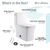 Swiss Madison Concorde One-Piece Square Toilet Side Flush 1.28 gpf-Glossy White - SM-1T107