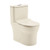 Swiss Madison  SM-1T111BQ Burdon One-Piece Elongated Toilet Vortex Dual-Flush 1.1/1.6 gpf in Bisque