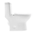 Swiss Madison SM-1T112 Ivy One-Piece Elongated Toilet Vortex Dual-Flush 1.1/1.6 gpf -Glossy White