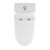 Swiss Madison SM-1T112 Ivy One-Piece Elongated Toilet Vortex Dual-Flush 1.1/1.6 gpf -Glossy White