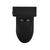Swiss Madison SM-1T114MB Voltaire One-Piece Elongated Toilet Side Flush 1.28 gpf - Matte Black