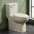 Swiss Madison SM-1T116BQ Classé One-Piece Toilet with Front Flush Handle 1.28 gpf - Bisque