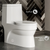 Swiss Madison SM-1T118 Virage One-Piece Elongated Toilet Vortex Dual-Flush 1.1/1.6 gpf - Glossy White