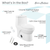 Swiss Madison SM-1T118 Virage One-Piece Elongated Toilet Vortex Dual-Flush 1.1/1.6 gpf - Glossy White