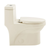 Swiss Madison SM-1T118BQ Virage One-Piece Elongated Toilet Vortex Dual-Flush 1.1/1.6 gpf - Bisque