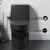 Swiss Madison SM-1T118MB Virage One-Piece Elongated Toilet Vortex Dual-Flush 1.1/1.6 gpf - Matte Black